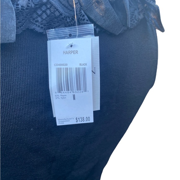 Carmen by Marc Valvo Black Dress M - Picture 6 of 6